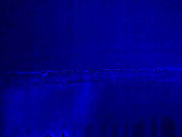 프레임 외부 용접부의 위상잠금 적외선 열화상 이미지(크기)