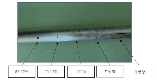 결함검사용 표준시편