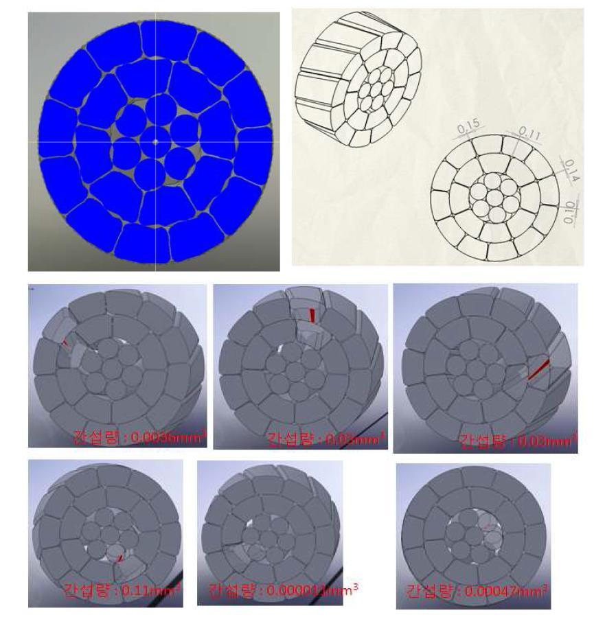 설계된 TW형 가공송전선 3D 시뮬레이션 결과