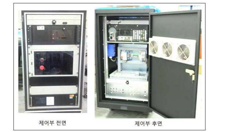 제작된 제어부 사진