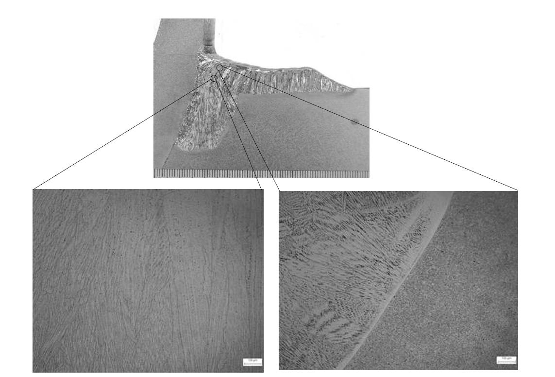 용접부위 미세조직 평가