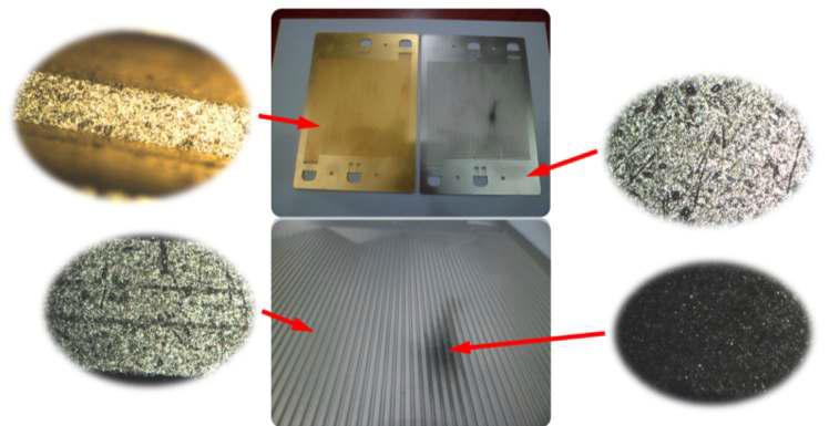 전해도금을 이용한 Ni, Au 표면처리를 한 분리판의 표면