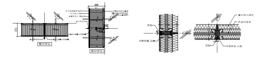 비내력벽 타입의 PAS 설계도면