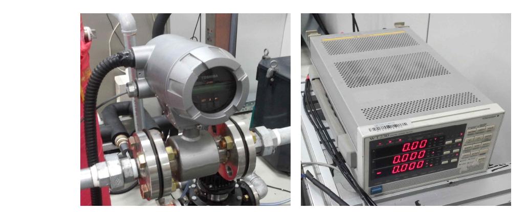유량계 및 전력량 측정 장치