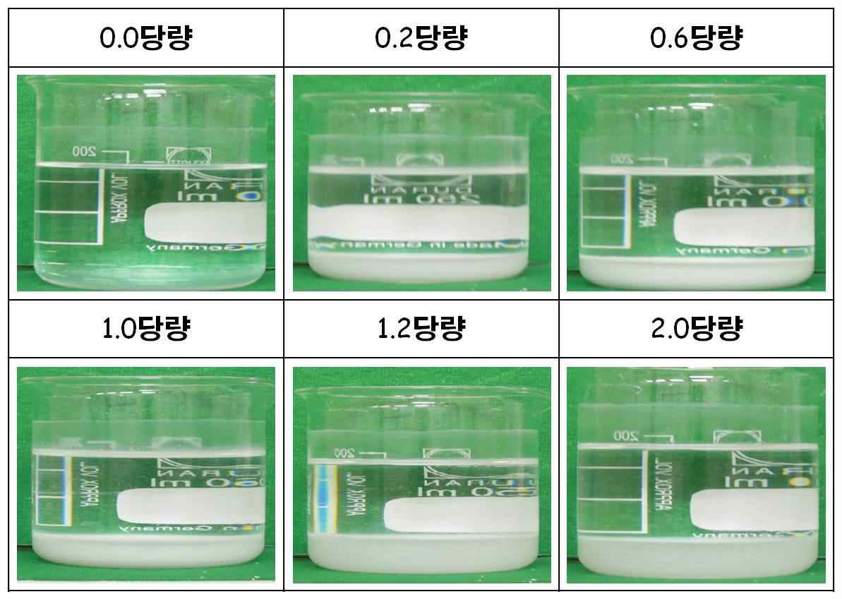 염수 내 Mg 회수 시 석출 형상.