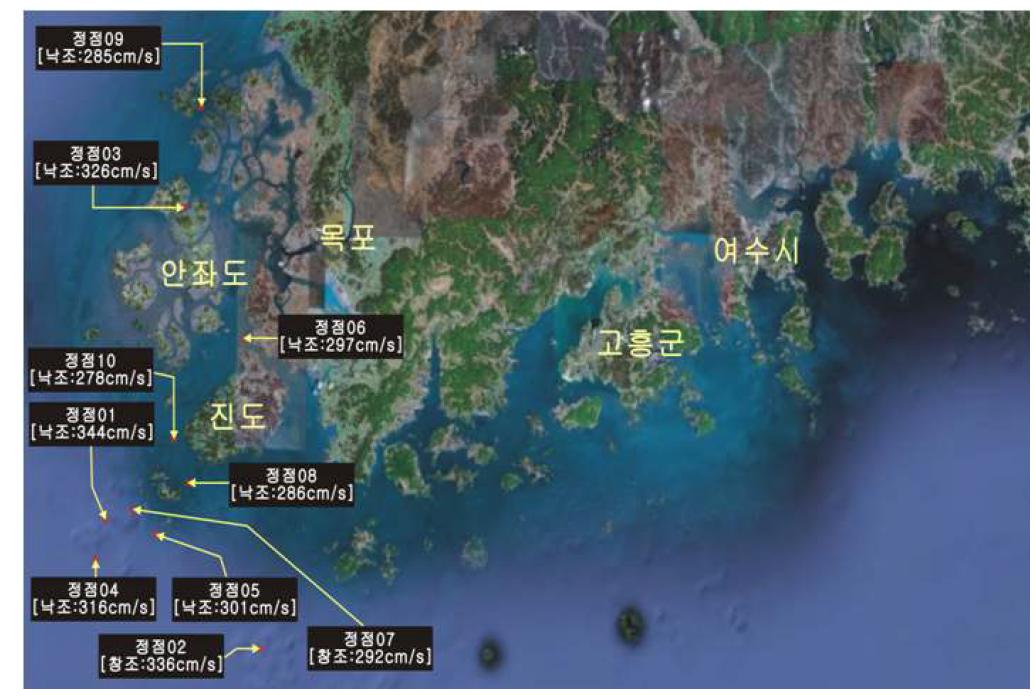 서남해안 조류발전 지역