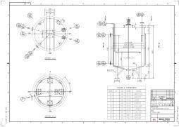개선요구사항이 반영된 반응기 설계도면