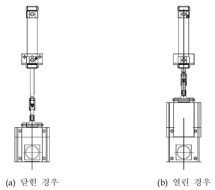 자동 개폐장치의 도면