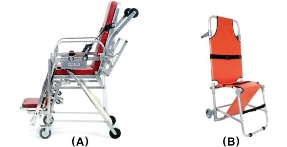 접이식 구급침상 (A) 구급차용 (B) 아파트형