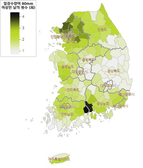 RCP8.5 시나리오 2050년대