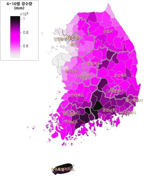 RCP8.5 시나리오 2050년대