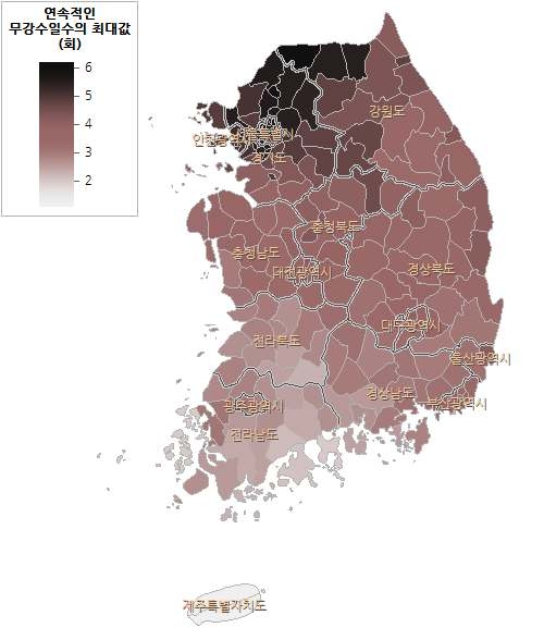 RCP8.5 시나리오 2050년대