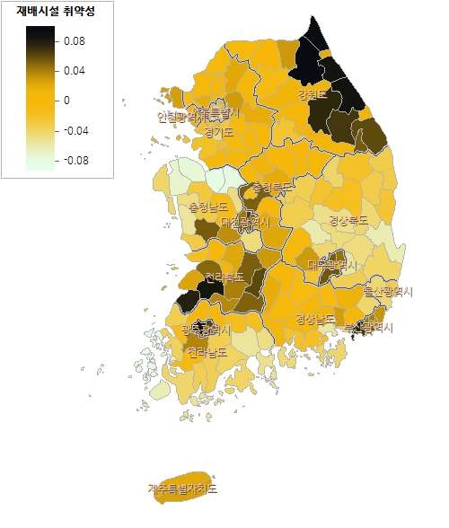 SRES 과거기초 취약성(2000년대)