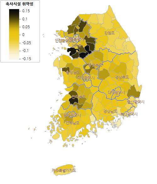 SRES 과거기초 취약성(2000년대)