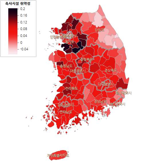 RCP8.5시나리오(2050년)