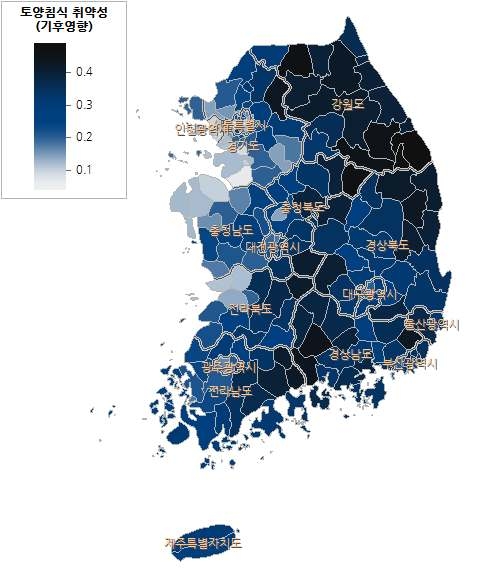 토양침식 취약성 기후영향