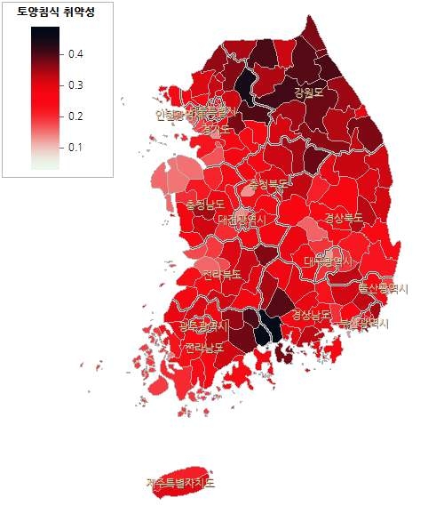 RCP8.5시나리오(2050년)