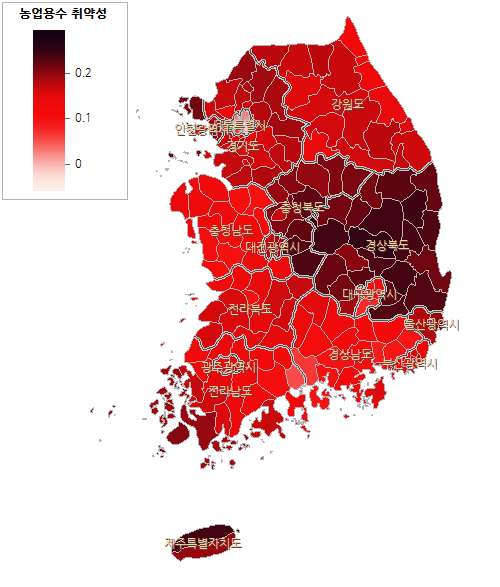 RCP8.5시나리오(2050년)