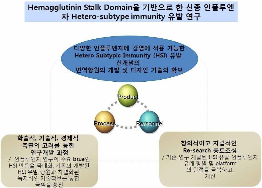 본연구의 수행 및 결과에 대한 3P 분석