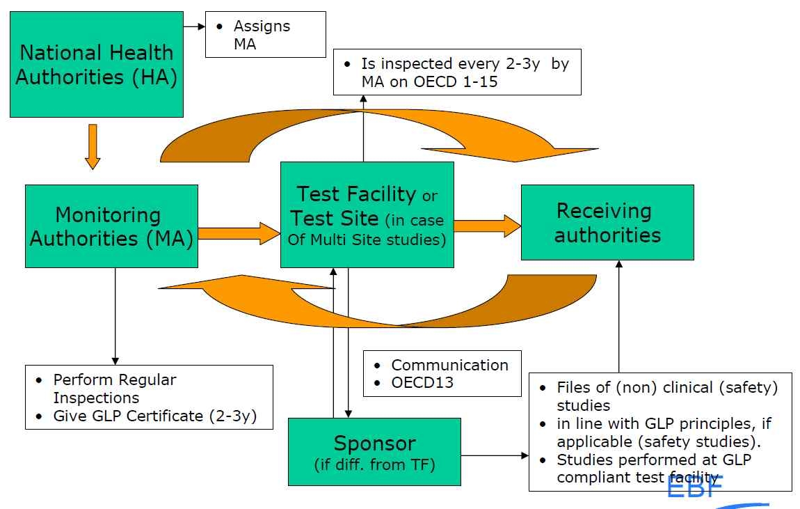 OECD의 GLP기관 Audits/Monitoring/Interactions