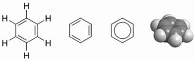 Figure 2. Chemical structure of benzene