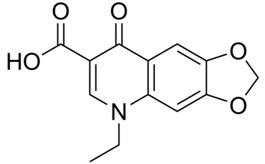 Fig. 25. Chemical structure of oxolinic acid.