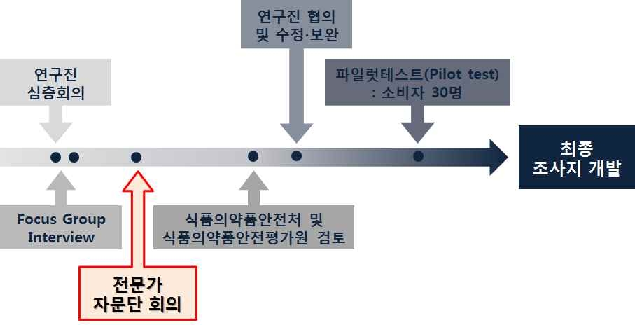 소비자 설문지 개발 프로세스