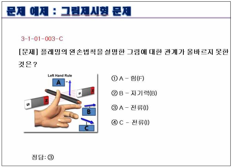 그림 제시형 문제 예제