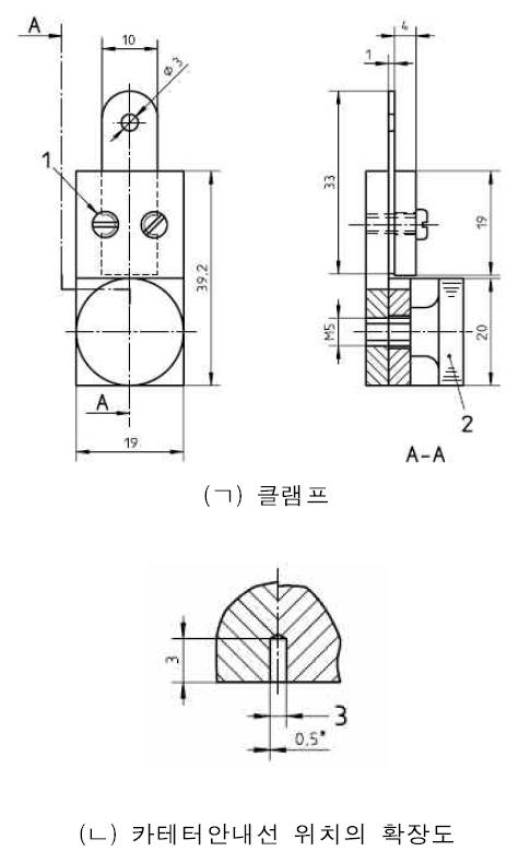 스플릿테이퍼클램프의 예