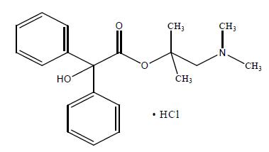 디페메린염산염의 화학적 구조