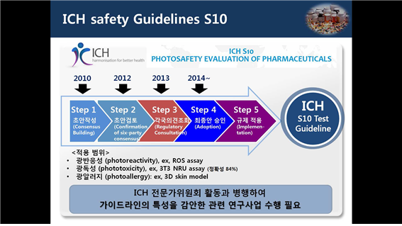 Fig. 10: ICH 가이드라인 확립을 위한 절차