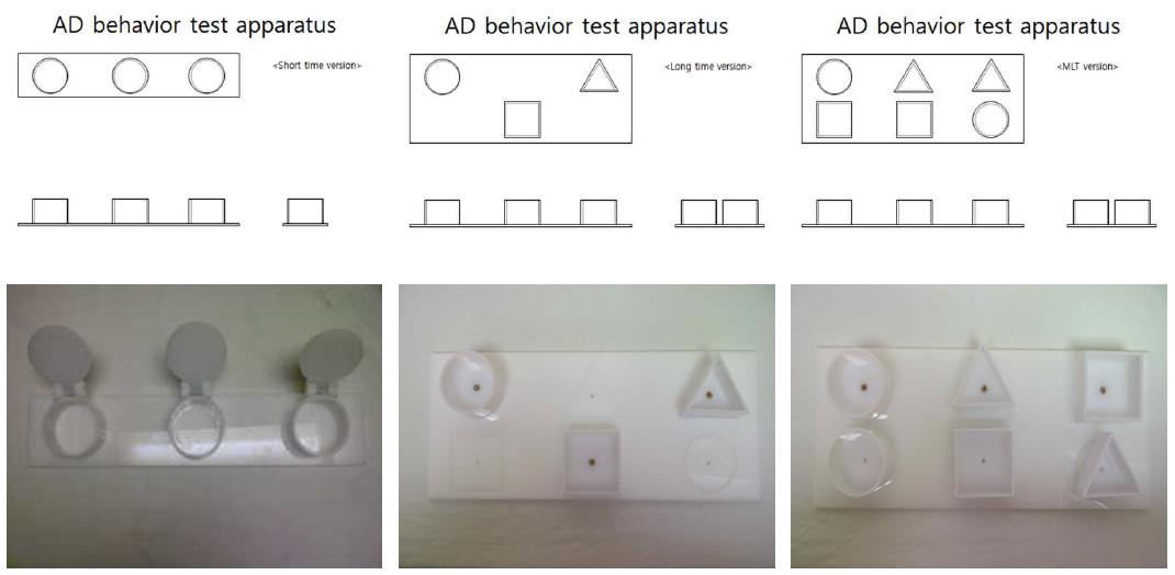 AD 모델 행동학적 평가를 위한 변형된 WGTA