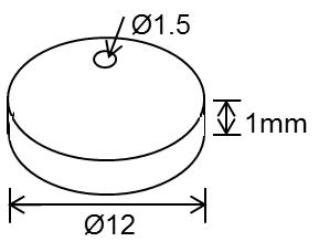 Schematic of test specimen