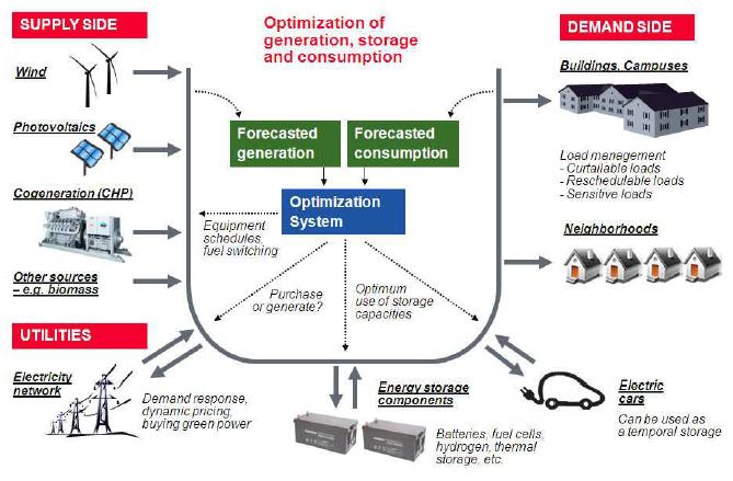 Microgrid EMS Function and Operation