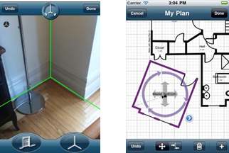 MagicPlan (iOS App), Insert Geometric Clues to Captured Video to Reconstruct the 2D Floor Plan