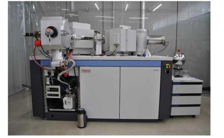 Thermal Ionization Mass Spectrometer installed in a clean booth