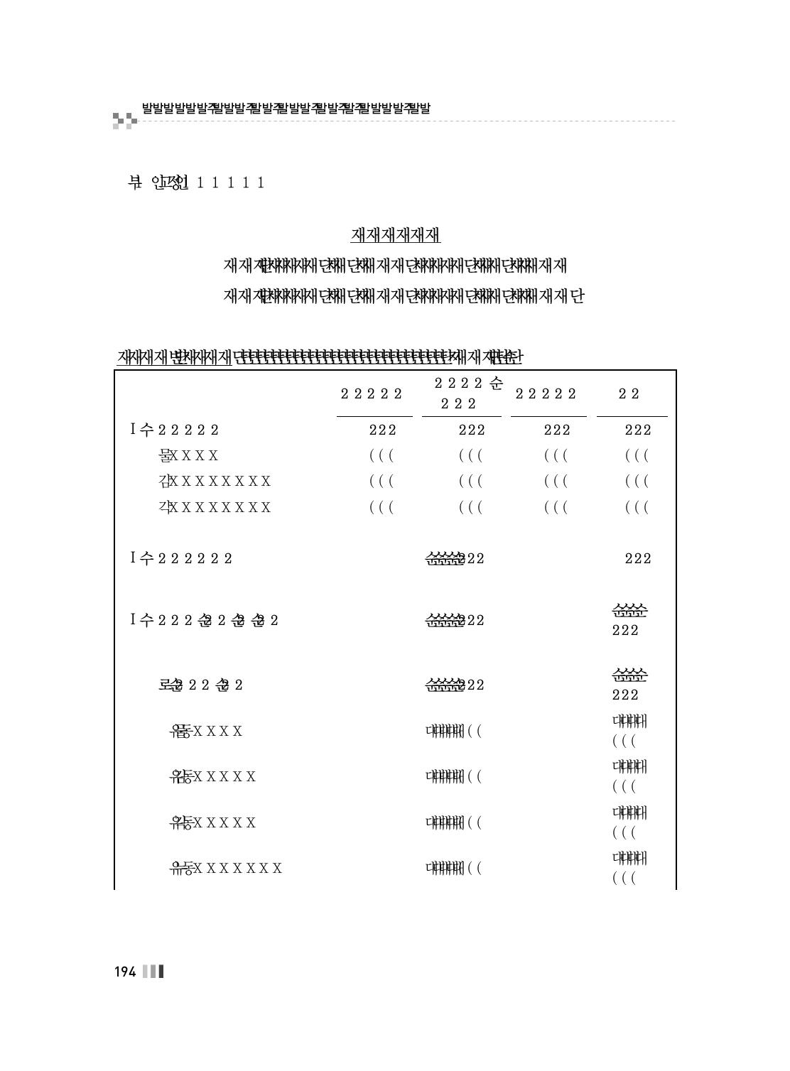 순자산변동표