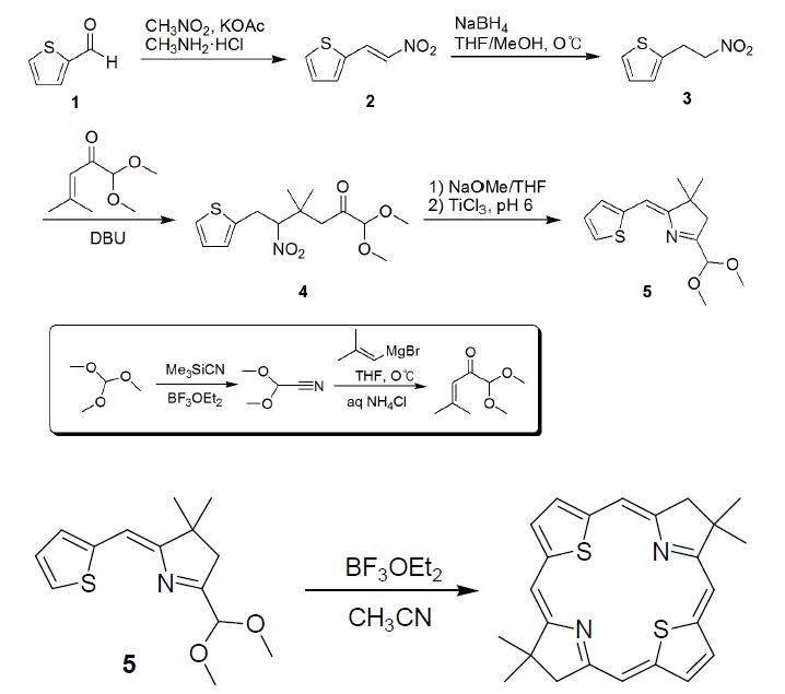 Bacteriochlorin Formation; Self-Condensation