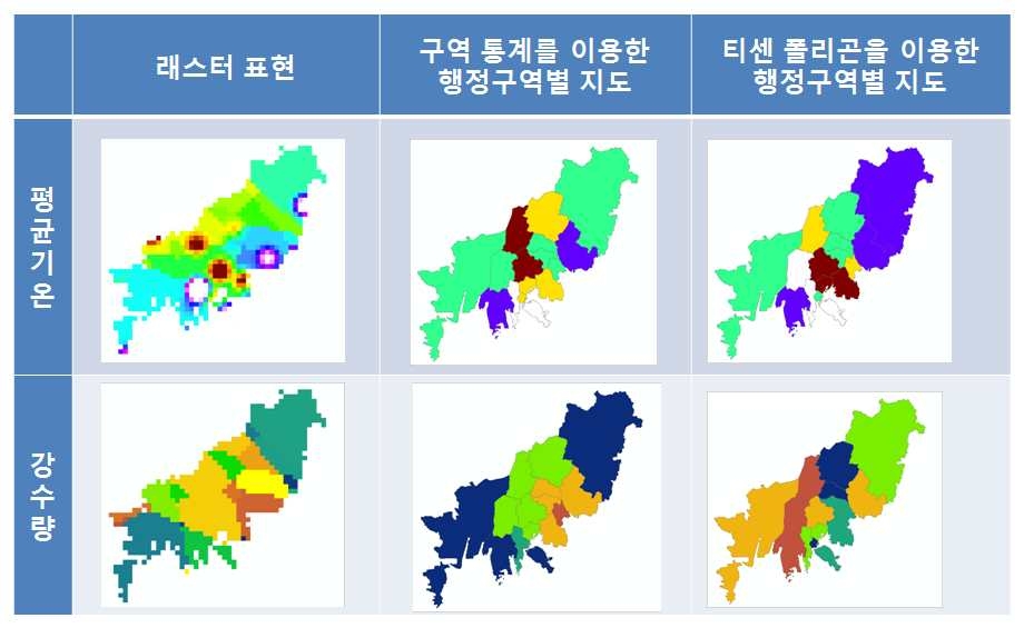 부산광역시의 기후 지도