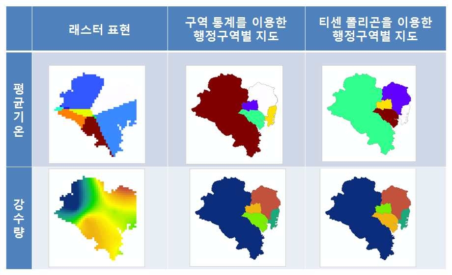 울산광역시의 기후 지도