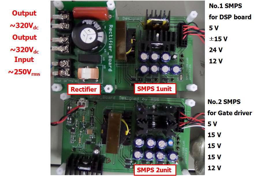 SMPS 보드 제작 및 입출력 전압