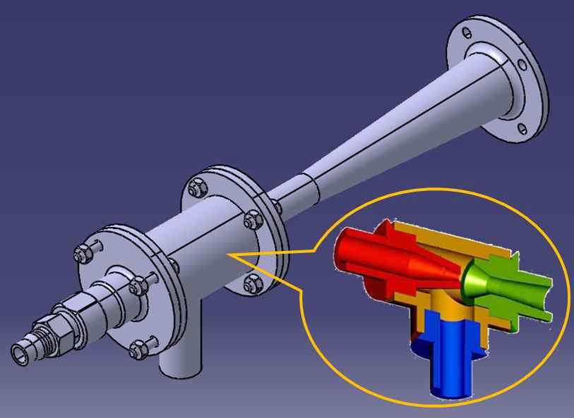 이젝터 Schematic 다이어그램