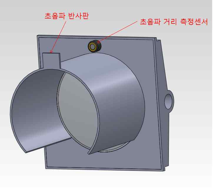 초음파 센서를 이용한 적설감지