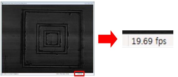 Matrox Intellicam을 이용한 FrameRate 측정