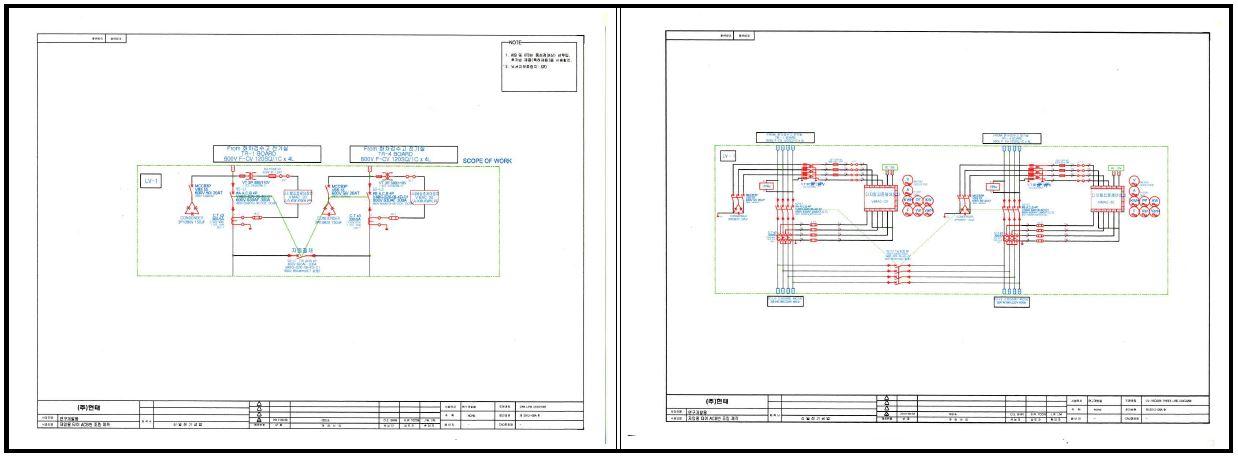 배전반 설계도