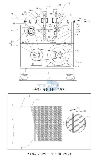 그림 3 보유한 특허기술의 주요 도면 (특허10-0547284)