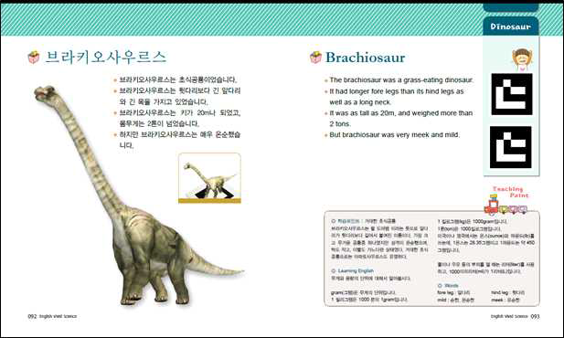 English Vivid Science(EVS) 교재 예시