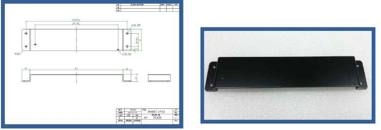 BRACKET 2-PSU 도면 및 출력물