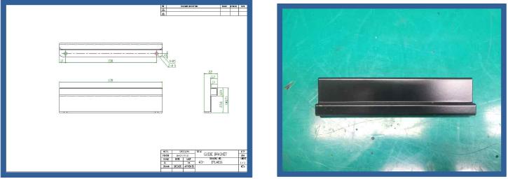 GUIDE BRACKET 도면 및 출력물