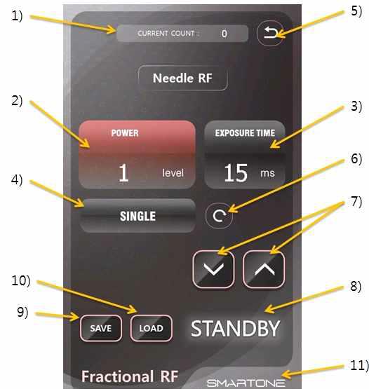 Fractional RF Mode 화면